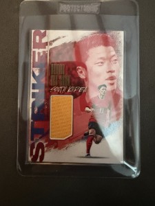 Hwang Hee Chan South Korea Player Match Worn Patch 1/9 Bookend Futera Wolves for sale on Ebay