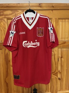 Liverpool 1995 Original Adidas Home Shirt XXL Excellent Condition! for sale on Ebay