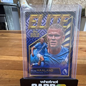 Topps Premier League Gold 2025-26 Elite Erling Haaland Manchester City Card for sale on Ebay