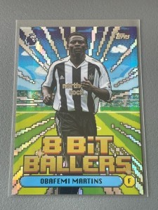 2026/27 TOPPS PREMIER LEAGUE FLAGSHIP 8 BIT BALLERS OBAFEMI MARTINS NEWCASTLE for sale on Ebay
