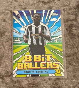Topps Obafemi Martins Newcastle United #8B19 8 Bit Ballers 2026/27 for sale on Ebay