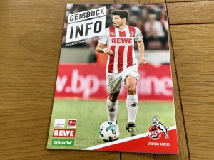 1.FC Koln v Hertha BSC November 2017 for sale on Ebay