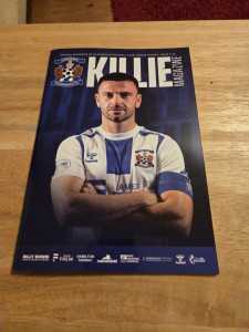 KILMARNOCK V VELTIC / AYR/ DUNDEE UTD- AUG 2026- OFFICIAL MAGAZINE for sale on Ebay