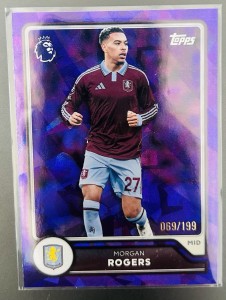 Topps 2026 Premier League Flagship Rogers Aston Villa /199 for sale on Ebay