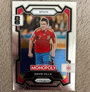 Panini Prizm Monopoly FIFA World Cup 2026 David Villa Spain #44 Base Set for sale on Ebay