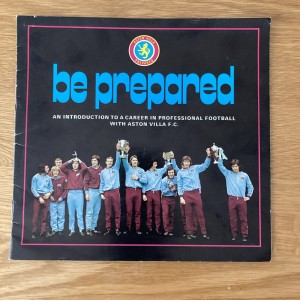 1970’s Aston Villa ‘be prepared “ brochure. Career in professional football for sale on Ebay