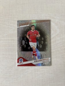 Panini Prestige EFL - Wrexham Callum Doyle Galaxy Parallel for sale on Ebay