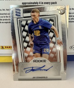 Panini Football EFL 25/26 Birmingham City Stansfield ROOKIE Autograph Card for sale on Ebay