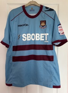 West Ham United Sears #19 Away Shirt 2010-2011 Championship Era for sale on Ebay