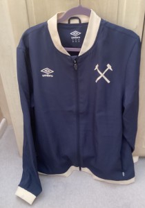 WEST HAM UMBRO TRAINING JACKET XL for sale on Ebay