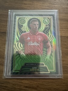 2025 Topps Gold Premier League Chris Wood 72/75 Nottingham Forest for sale on Ebay