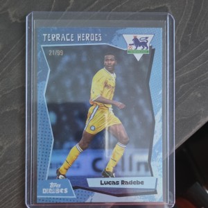 Topps Decades Terrace Heroes 2025 Lucas Radebe Leeds United Premier League 21/99 for sale on Ebay