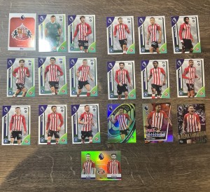 Sunderland Full Team + Inserts Topps Premier League 25/26 for sale on Ebay