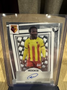 Panini Nestory Irankunda Watford Fc Rookie Auto for sale on Ebay