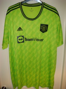 MANCHESTER UNITED ADIDAS 3rd KIT FOOTBALL SHIRT MAN UTD- 2022/23 - XXXL 3XL -M65 for sale on Ebay
