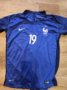 France Home Shirt 2016-17 Nike. 19 POGBA boys XL RARE for sale on Ebay