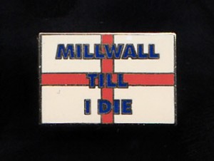 MILLWALL FC 'Till I die' - Enamel Football pin badge for sale on Ebay