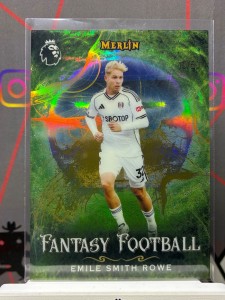 2025-26 topps merlin premier league Emile Smith Rowe FF gold /50 Fulham for sale on Ebay
