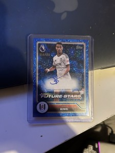 Topps Premier League Flagship 2026/27 Josh King Future Stars Auto 54/150 Fulham for sale on Ebay
