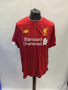 Men's NEW BALANCE Liverpool FC 2019/20 Home Shirt Size L - W46 for sale on Ebay