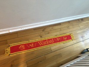 1980s Watford FC Scarf  for sale on Ebay