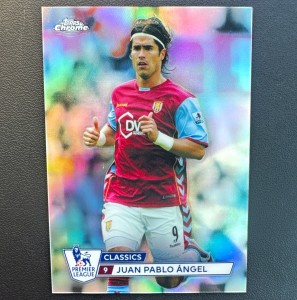 Topps Chrome Classics Insert CC2 Juan Pablo Ángel Aston Villa 2026/27 for sale on Ebay