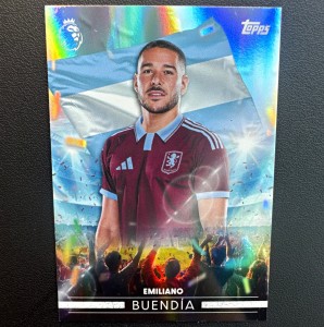 Topps Premier League Insert FF4 Emiliano Buendía Aston Villa 2026/27 for sale on Ebay