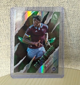 Topps Premier League Brian Madjo Aston Villa Beast Mode Rookie Insert for sale on Ebay