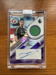 Topps Pristine Premier League 25/26: Emi Martinez 66/99 Autograph Relic (Villa) for sale on Ebay