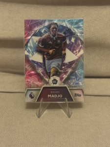 Topps Flagship Premier League 2026/27 Brian Madjo Diamond Rookie Aston Villa RC for sale on Ebay