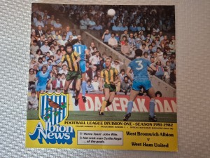19/9/1981 West Bromwich Albion v West Ham United Football Programme, Division 1 for sale on Ebay