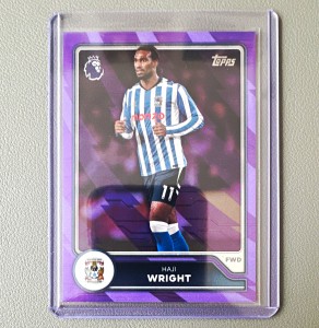 Topps PL Flagship Edition 26/27 Haji Wright Parallel Coventry City for sale on Ebay