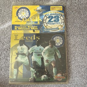 Leeds United Official Screen Saver & Mouse Mat PC 1998-1999 Season for sale on Ebay