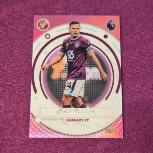 Topps Pristine 2026 Josh Cullen /15 Pink Refractor Burnley FC  for sale on Ebay