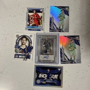 EFL Panini Football Base Bundle Leicester City & Kasper Schmeichel Legend Auto for sale on Ebay