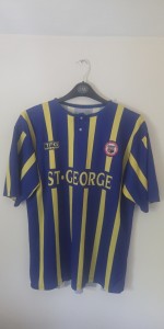 Brentford 2004-2005 100 Years at Griffin Park Centenary away shirt LARGE for sale on Ebay