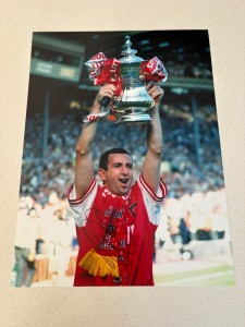 Nigel Winterburn Signed Arsenal Photo Arsenal Autograph COA for sale on Ebay