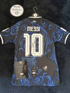 SIGNED LIONEL MESSI 2026 ARGENTINA AWAY SHIRT WITH COA + RFID CARD for sale on Ebay
