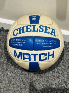 Vintage Chelsea FC Official Club Shop Match Football, c.1978-1982 Hand Sewn Rare for sale on Ebay