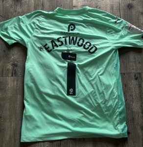 Simon Eastwood Oxford United Match Worn Signed Shirt with COA for sale on Ebay