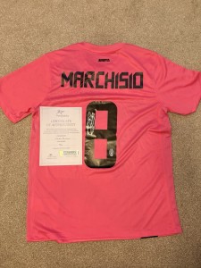 Signed marchisio Juventus shirt for sale on Ebay
