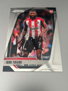Igor Thiago (Brentford) Hand Signed 2024-2025 Panini Prizm Card Rare ! for sale on Ebay