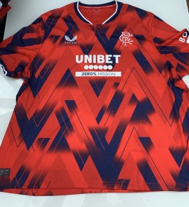 Rangers 5XL Shirt for sale on Ebay