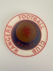 Glasgow Rangers Typhoo Tea Plaque/Crest from the 1970s for sale on Ebay