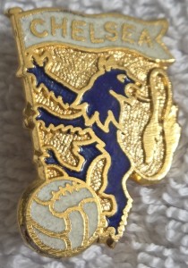 CHELSEA FC BADGE - CHELSEA COFFER LION BADGE - WHITE BALL for sale on Ebay