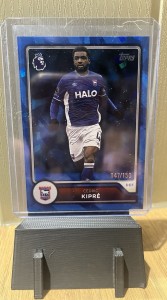 20026 Topps Premier League Flagship Cédric Kipré Ipswich Town/150 for sale on Ebay