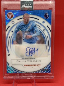 Erling Haaland Auto /75 - Topps Premier League Pristine 2026 Manchester City for sale on Ebay