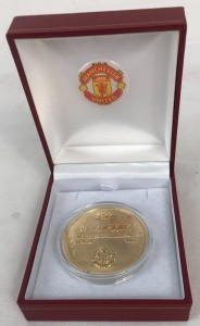 Manchester United 2001 Champions 3 Years 3 Titles Medal in Celebration Box -E18 for sale on Ebay
