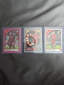 Topps Numbered Liverpool Card Bundle for sale on Ebay