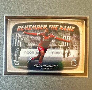 Topps PL 26/27 Flagship Remember the Name Rio Ngumoha Liverpool FC for sale on Ebay